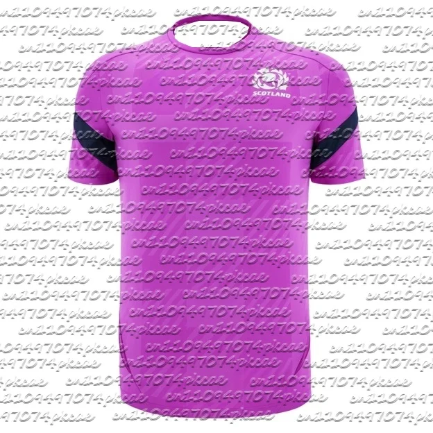 

2026 New Scotland Rugby Jersey Family Matching Y2K Oversized Quick Drying T-shirt Suitable for Daily and Training Wear