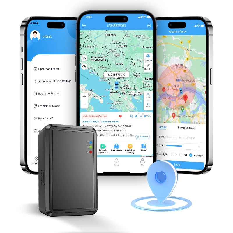ZOOBII P8 4G Mini Vehicle GPS Tracking Device Long-lasting Battery Powered Magnetic Wireless GSM GPRS Positioning Handheld PC