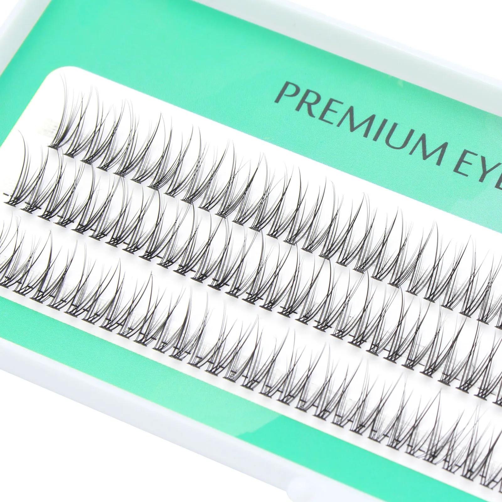 12D dovetail eyelash professional make-up, Personal Graft Fake mink false eyelashes extend the personal eyelash bundle