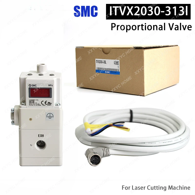 

ITVX2030-313L Proportional Valve Original 0.01 to 3.0 MPa Stepless Control of Air Pressure to Electrical Signal Max-5.0MPa