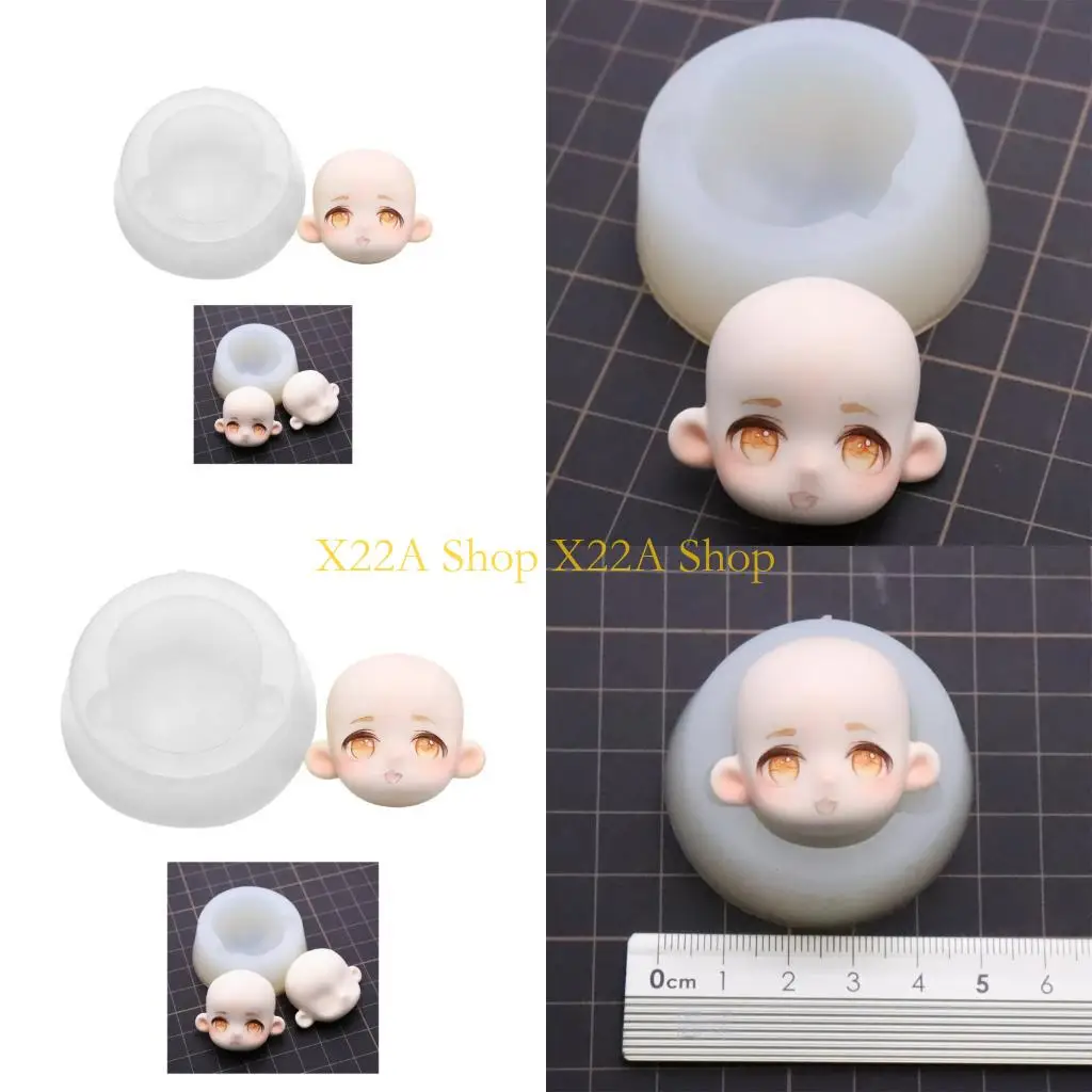 Unique Easy Releases Silicone Mould For Creating Detailed Face Features Craft