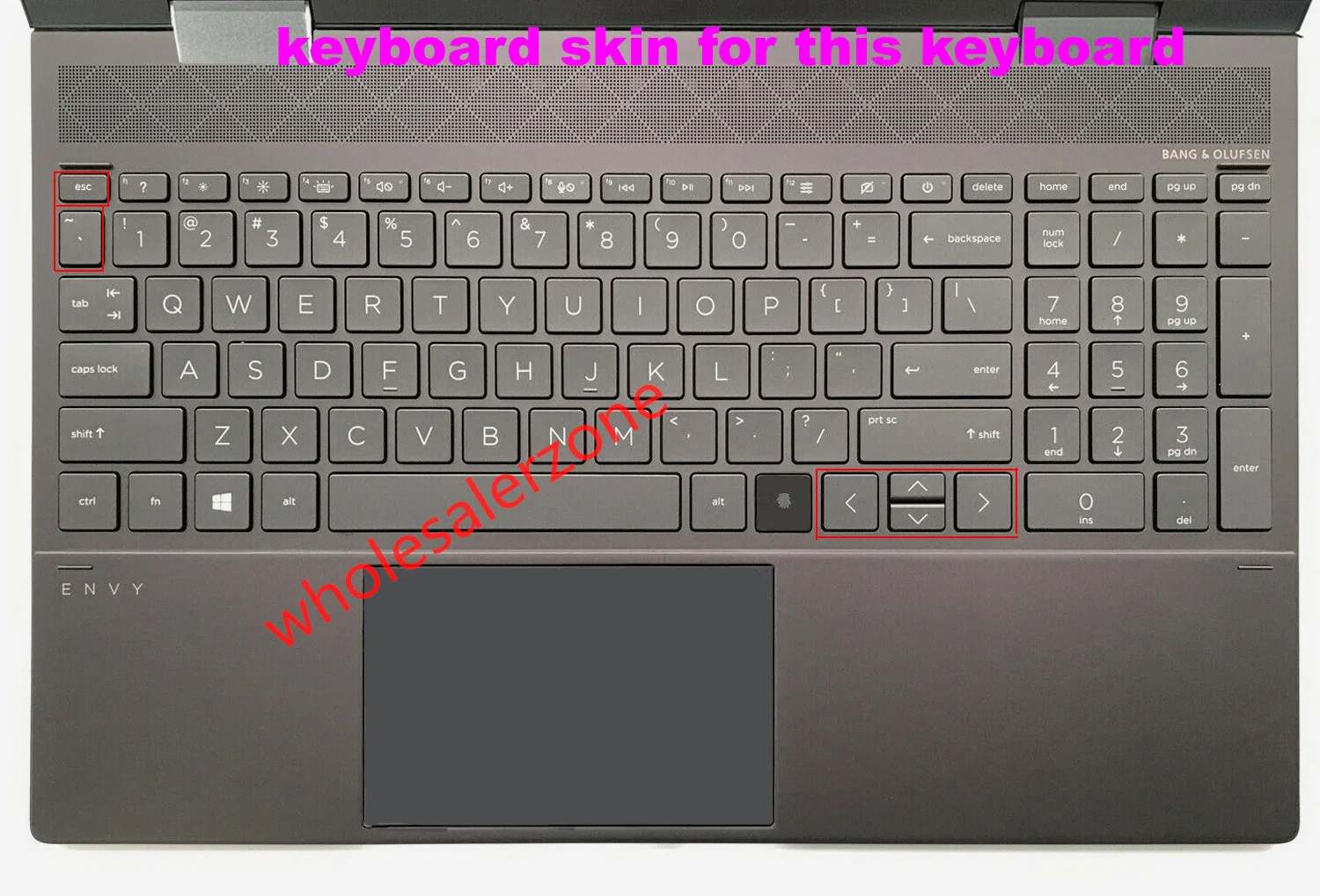 

US Keyboard Skin Cover Protector for HP X360 Envy 15-ed 15m-ed 15-ee 15m-ee,Envy 17"inch 17-cg 17m-cg 17-ch 17m-ch 15m-ed1013dx