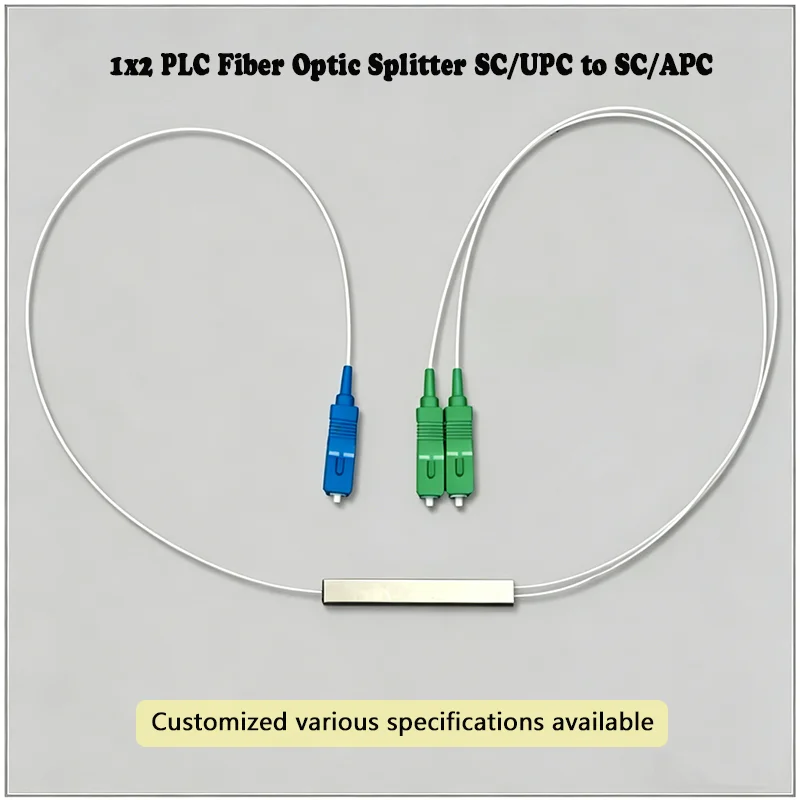 sc-upc-から-sc-apc-への-1x2-plc-ファイバースプリッター-ミニスチールチューブ-低損失-ftth-pon-lan-光ネットワークデバイス
