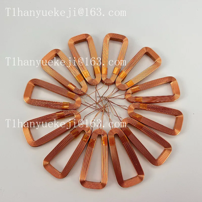 DIY disc coreless generator coil, three-phase, low-speed power generation, high efficiency, self-adhesive coil, permanent magnet