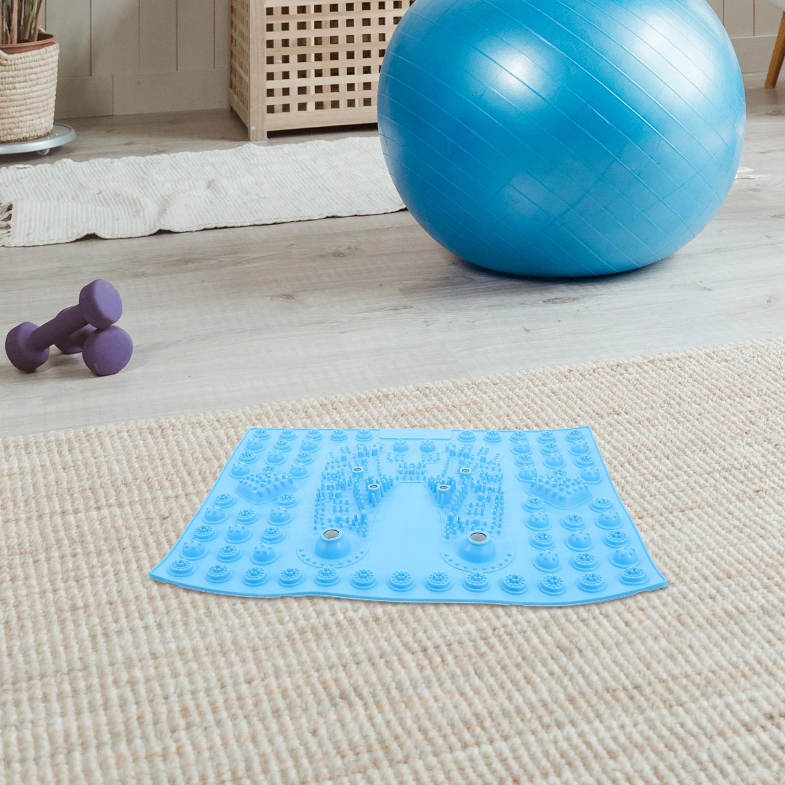 

Массажный коврик для ног, портативный рефлексологический коврик с магнитами для облегчения боли, релаксационный коврик для массажа, инструмент для массажа ног