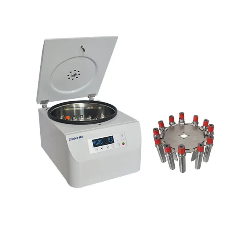 Hot Sale Good Quality Swing Out Rotor Centrifuge 15 Ml WIth 4200r/min 12 tubes horizontal centrifuge machine Laboratory