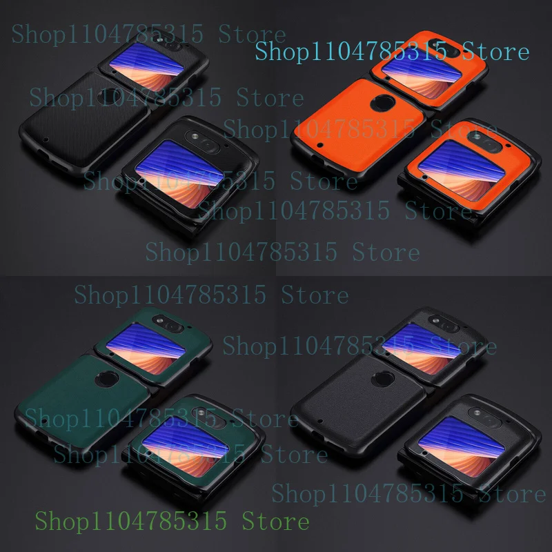 

PU Leather Case Cover Shell Protection for Motorola Moto Razr Flip Mobile Phone XMSJ