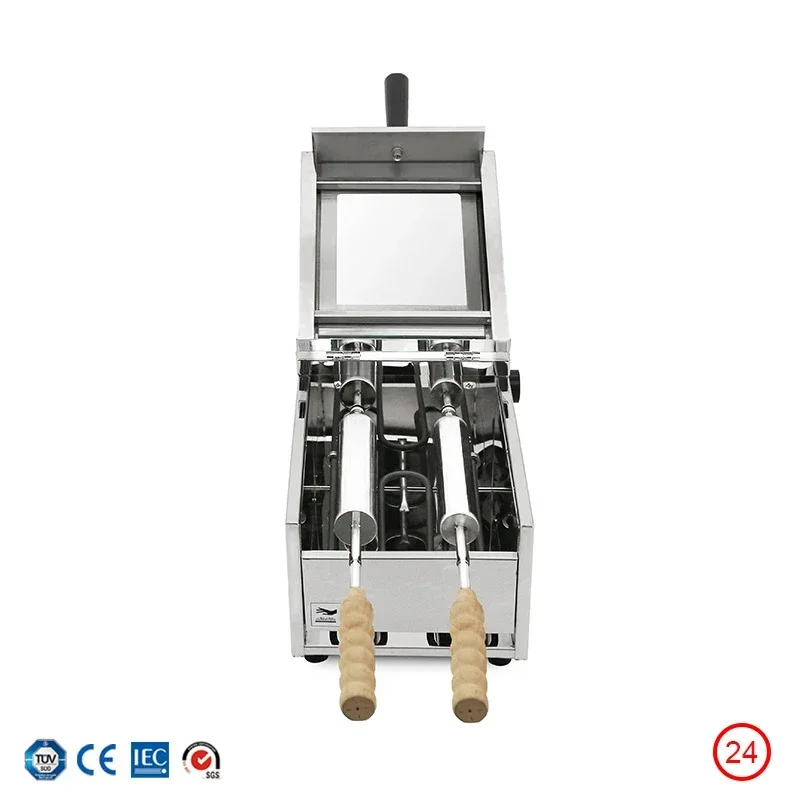 Commercial Bagel Machine, Ice Cream Bagel Machine, Chimney Rolling Machine, Hungarian Cake Roll Oven