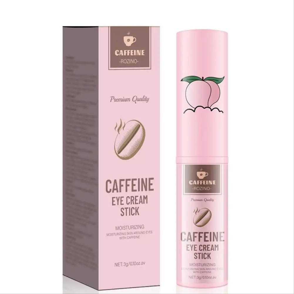 

Firming Eye Cream Caffeine Stick Formula Dark Circles Reduction Bags Relief Fine Lines Improvement Brighten Eye Cream