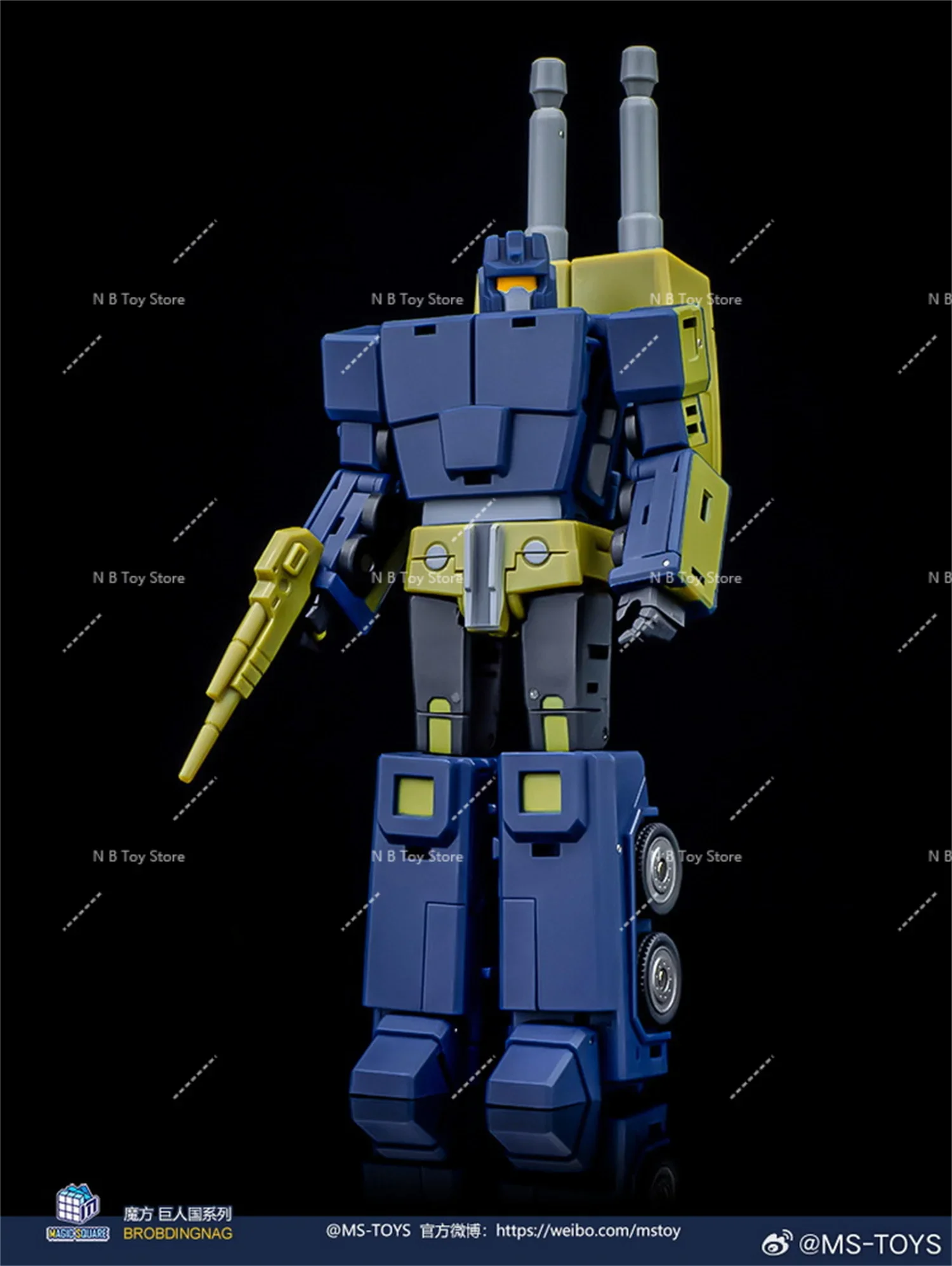 One Slaught Actionfiguren, MS-Toys für MSB53C-Transformation, mit Box, auf Lager
