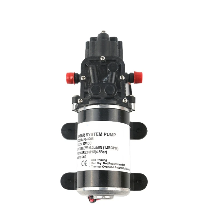 

12V miniature booster pump agricultural self-priming high pressure pumping diaphragm pump