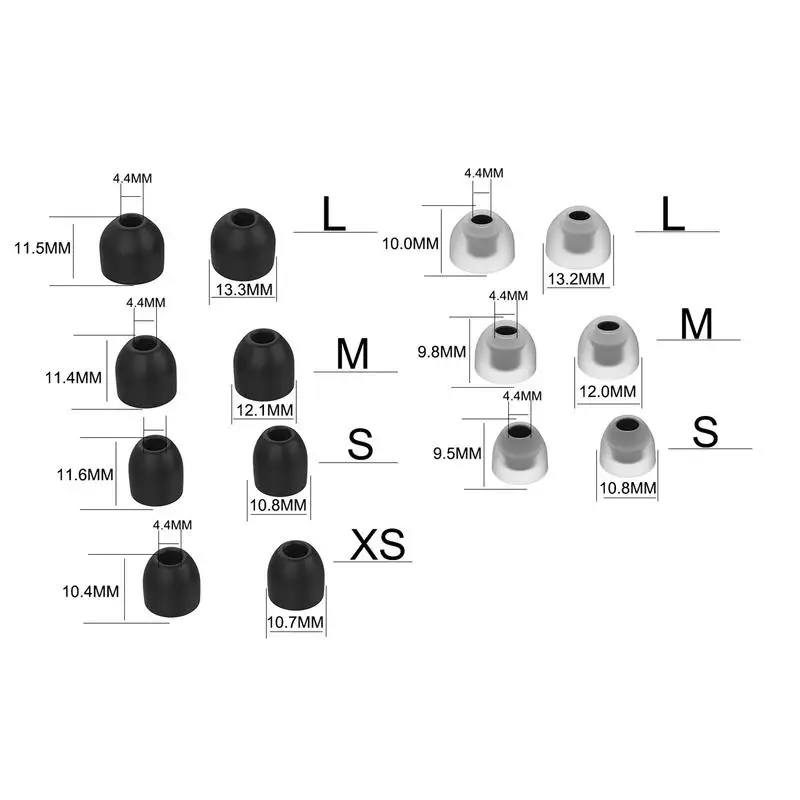 Soft Silicone Ear Caps Tips Replacement For Sony WF-1000XM4 forSony WF-1000XM3 Bluetoothcompatible Earphones Ear Cap Accessory