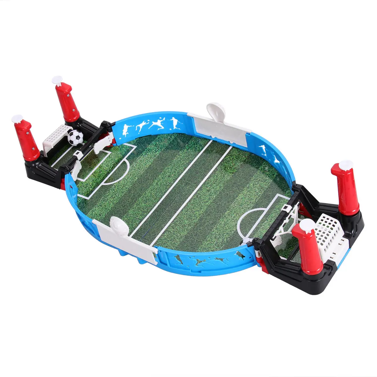 

Mini Tabletop Football Game Finger Soccer Table Double Player Compact Foosball Fun Gift Tabletop Football Game