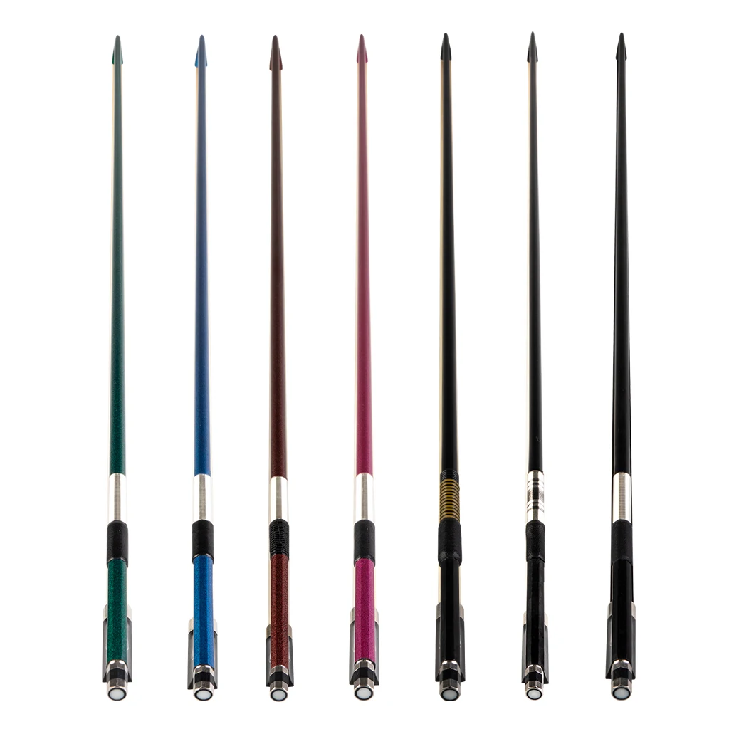 NAOMI Carbon Fber Bow For Violin 4/4 Fiddle Bow Round Stick W/ Ebony Frog Violin Accessories Fast Response Durable Use