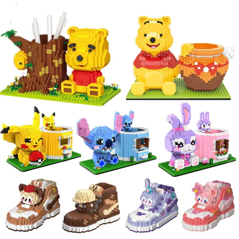 75 أنماط ميكي ماوس غرزة قصة أنيمي سوبر تحلق ما بروس كاتب كتل نموذج كبير لتقوم بها بنفسك حامل قلم الجرذ لعبة الالعاب العملاقة