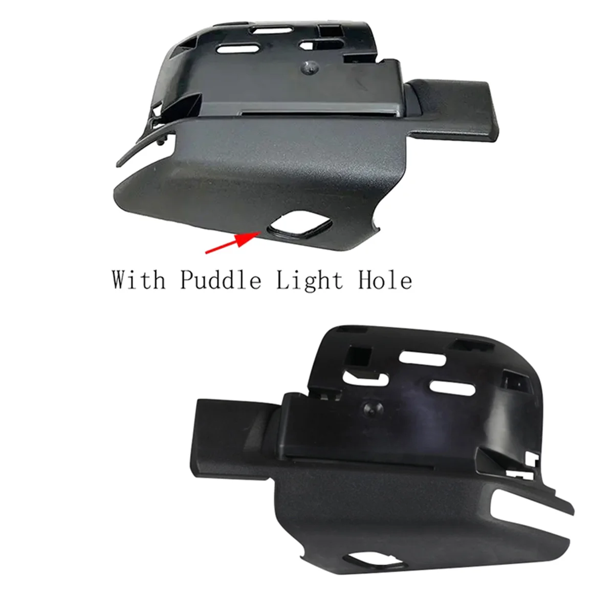 Linker hinterer Spiegel untere untere Halter abdeckung für Ford F150 F-150 Pickup 2013-2017 Seiten flügels piegel untere Abdeckung