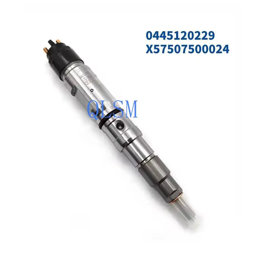 

high quality accessories Diesel fuel injector 0445120229 common rail injector X57507500024 for MTU-
