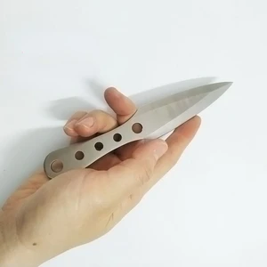 Trainingsmesser mit Loch, Edelstahl, ohne Schneide, Balloisong, Schmetterling, Ausbilder CSGO, Sport, Cosplay -Werkzeug, Übung 6 Hauptverkäufe CS Go Messer - №5
