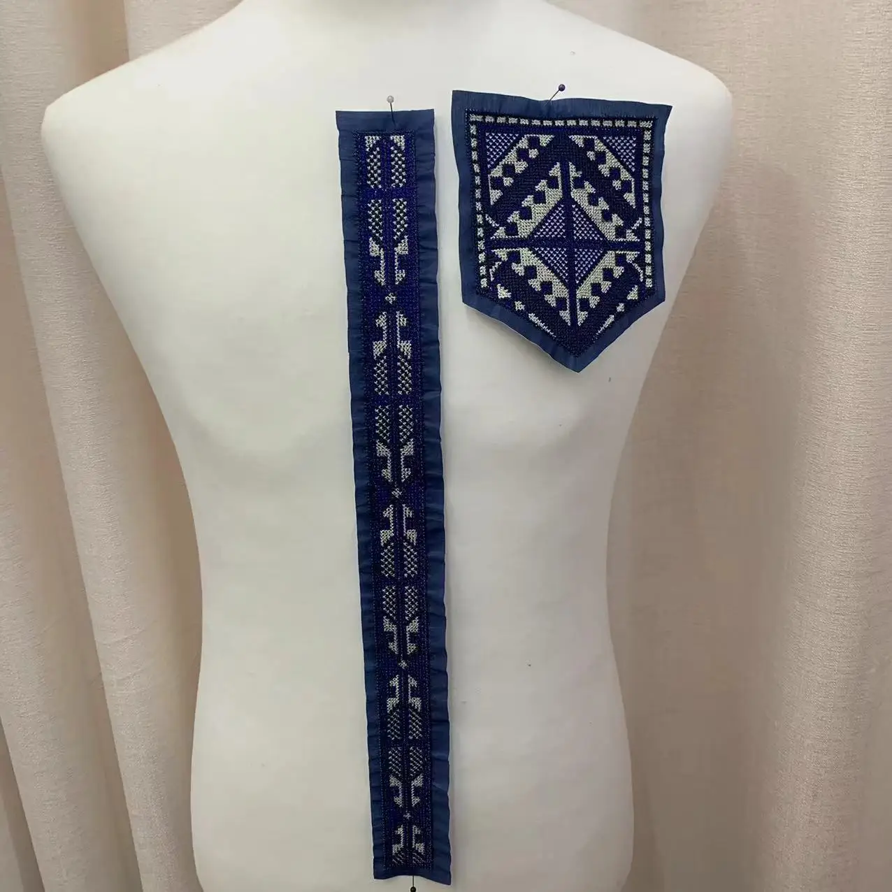 1PC Sew on robe africa collar clothing accessories DIY