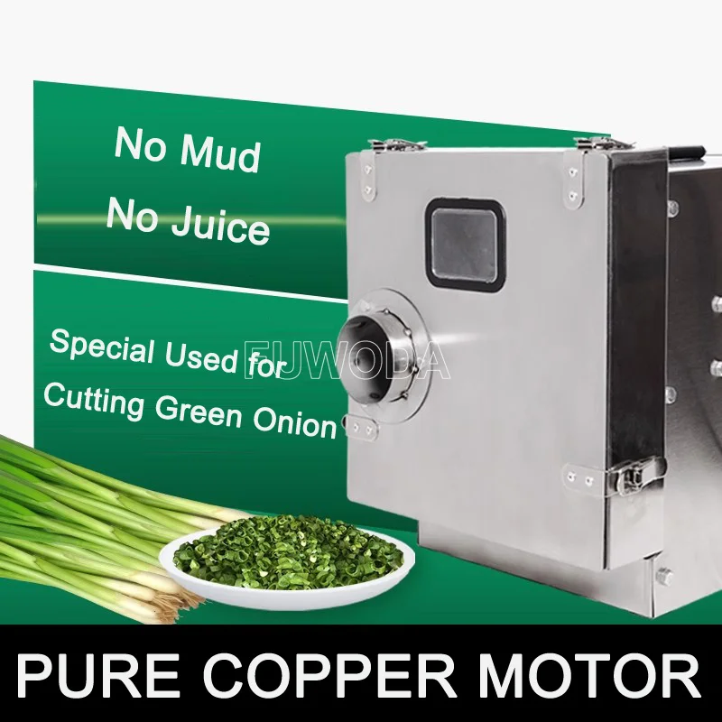 Industrial Cutting Machine Green Onion Chopper Machine Commercial Electric Slicer Spring Onion Cutter Machine