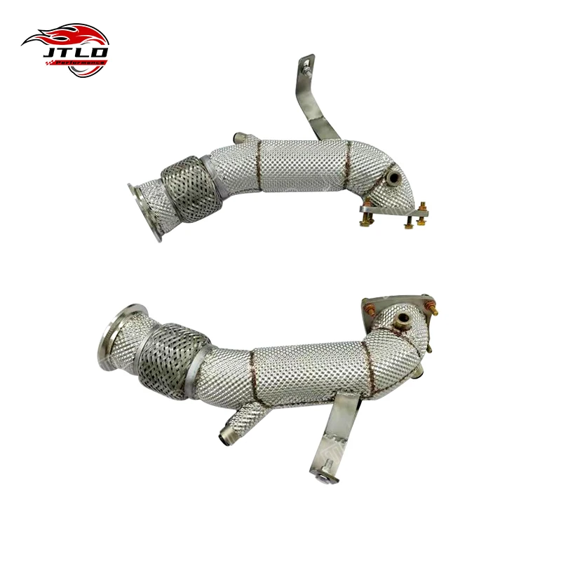 Factory Sell High Performance Good Quality 304 Stainless Steel Exhaust Downpipe For AUDI R8 V10 5.2 L 2024