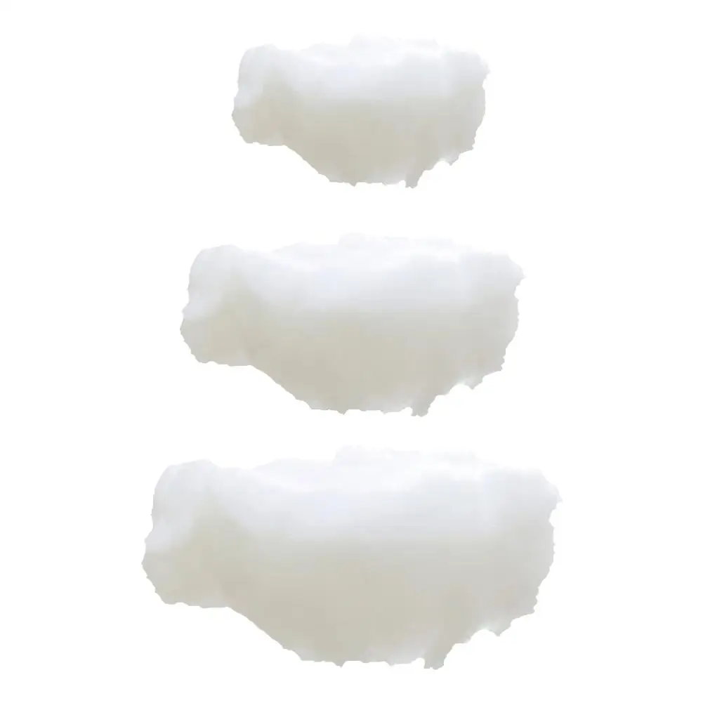 Künstliche weiße Baumwoll wolke Hochzeit Hintergrund dekoration Requisiten Weihnachten Geburtstags feier Wohnzimmer DIY hängende Dekoration – Detail 6