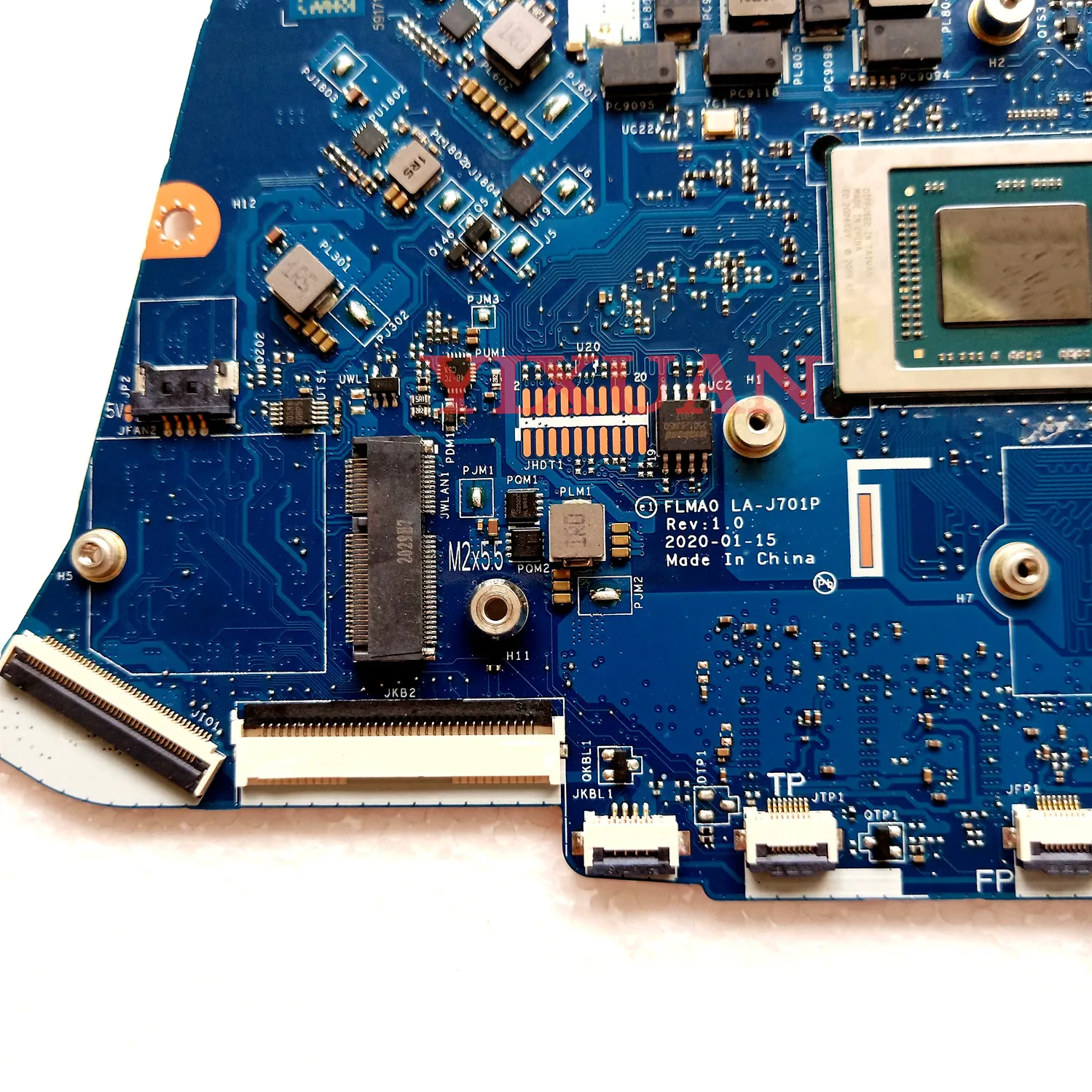 Imagem -03 - Flma0 La-j701p Placa-mãe para Lenovo Ideapad 514alc05 5-14are05 Placa-mãe do Portátil com r3 r7 r5 4600u 8gb 16gb 100 Teste ok