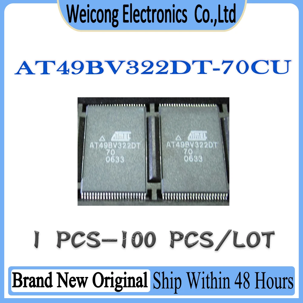 AT49BV322DT-70CU AT49BV322DT-70 AT49BV322DT AT49BV322D AT49BV322 AT49BV32 AT49BV IC Chip BGA-48