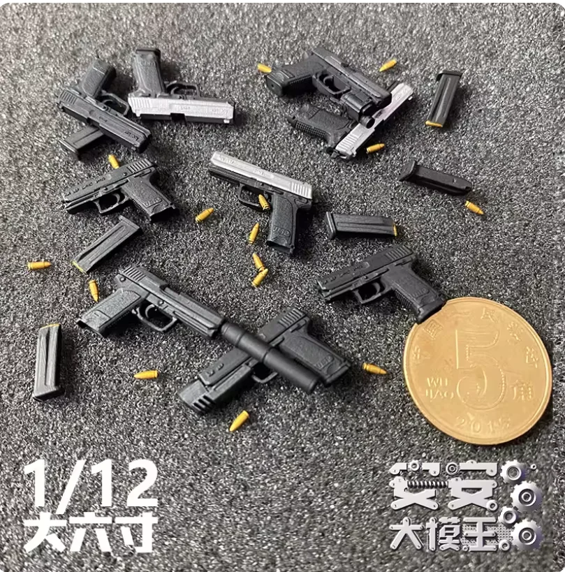 

1/12 Scale Soldier Toy HKUSP Pistol Tactical Edition Fit 6'' Action Figure Doll Body DIY Accessories Model In Stock