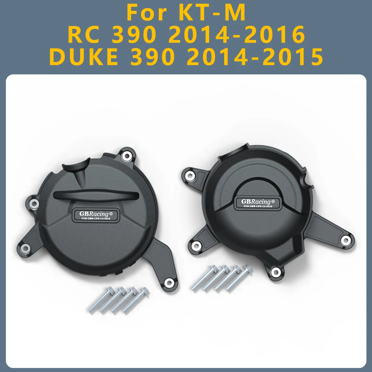 

Motorcycle Engine Cover Clutch Cover Protection Set Accessories For KT-M RC 390 RC390 2014-2016 DUKE 390 DUKE390 2014-2015