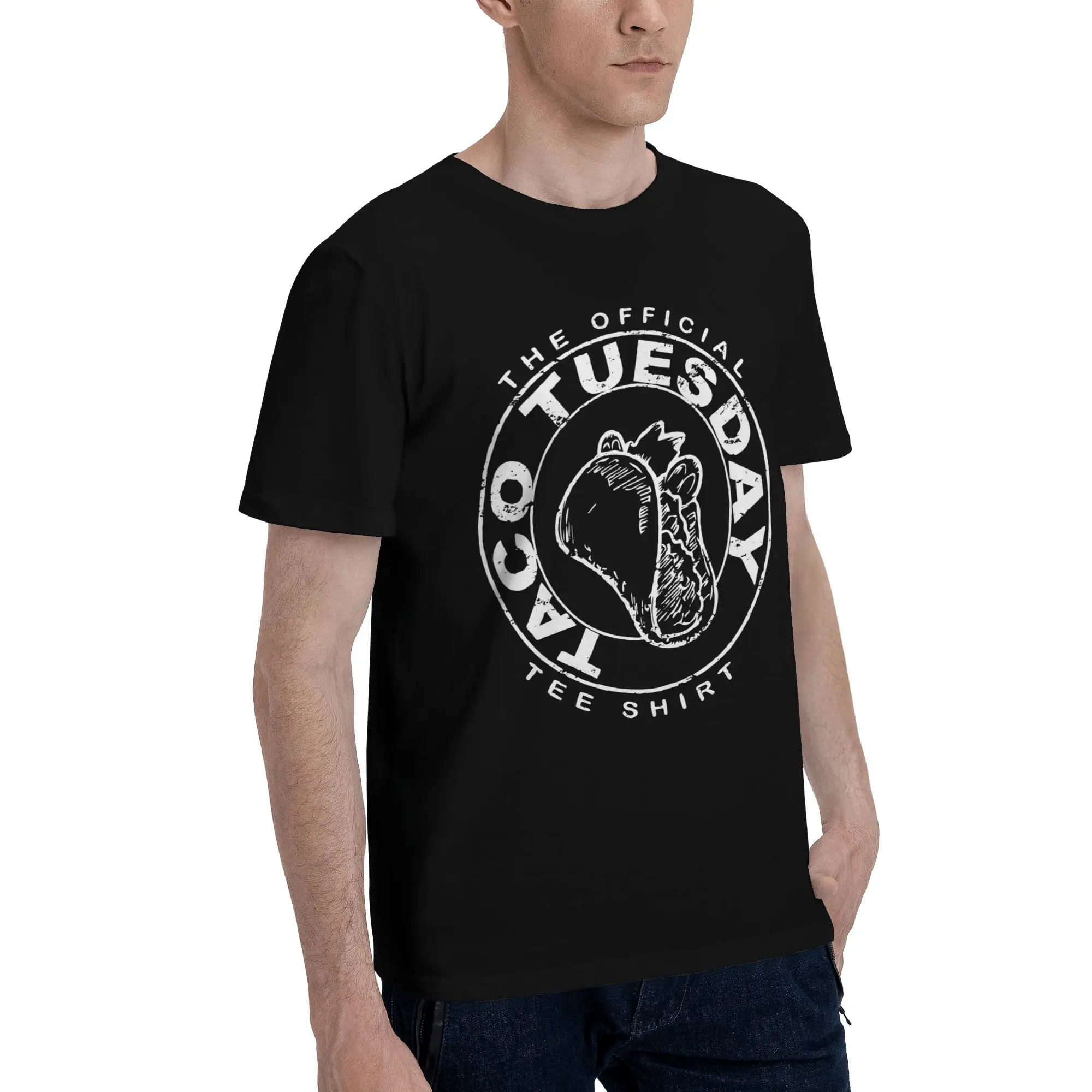 Mexican Poncho Cinco de Mayo T-Shirt Men  Vintage 100% Cotton Tees Round Collar Short Sleeve T Shirt Unique Clothes