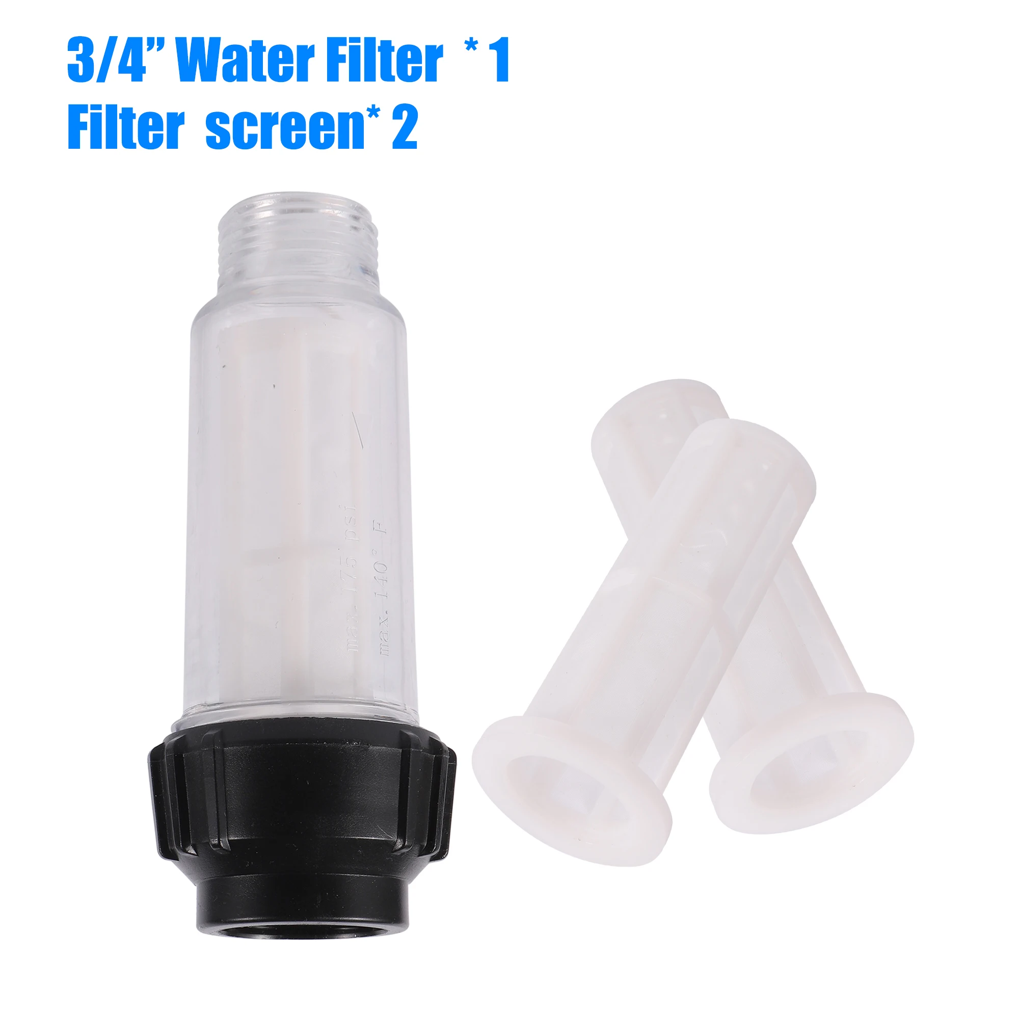 3/4\'\' Thread Strainer Water Filter Car Washer Filter Pressure Washer Water Filter Karcher K2 K3 K4 K5 K6 K7 Accessories