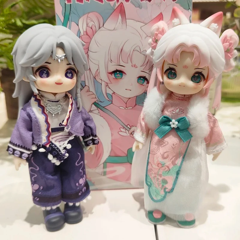 

Наги-зверь четвертого поколения, серия Free and Easy Wandering, слепая коробка, фигурка 12 точек MJD, модная коллекционная фигурка в подарок