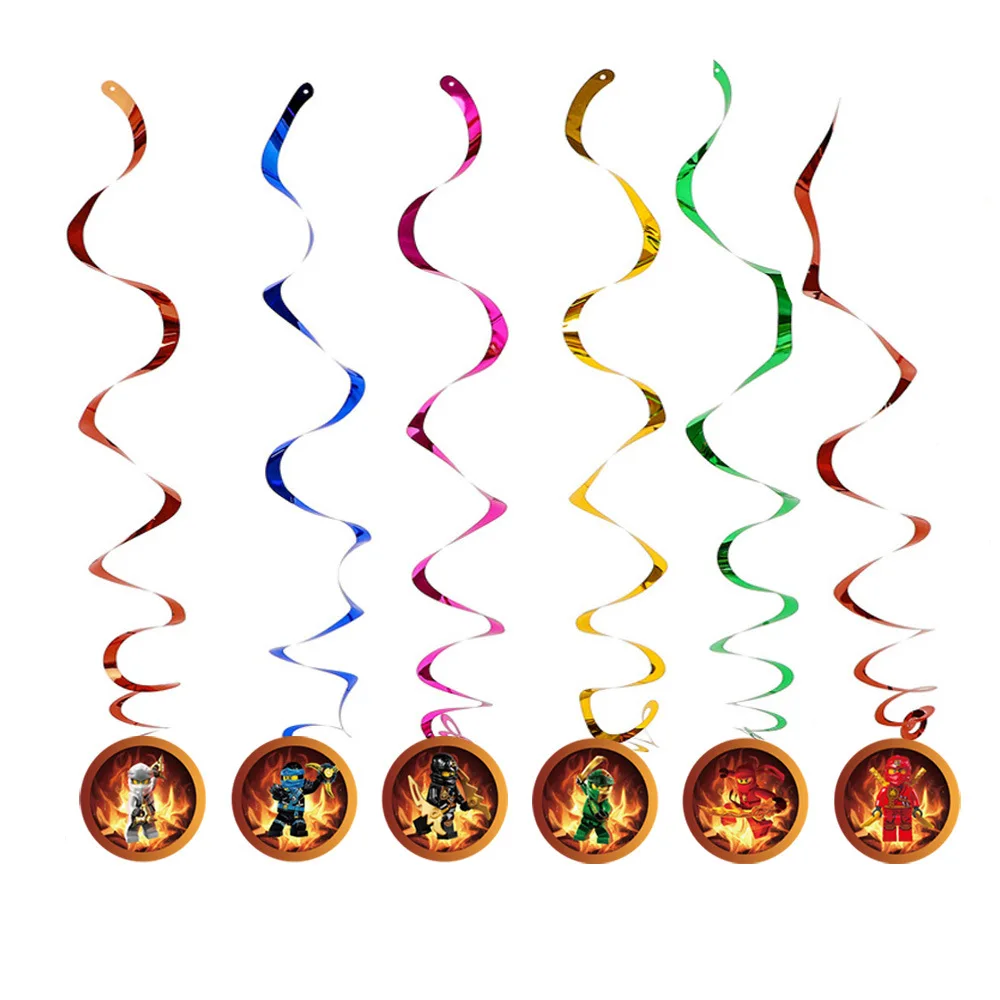 Ninjago Party Dekorationen Teller Becher Geschirr Tortendekoration Servietten Geschenke Geburtstagsparty-Zubehör Hochzeitszubehör Belohnungen Preise – Detail 4