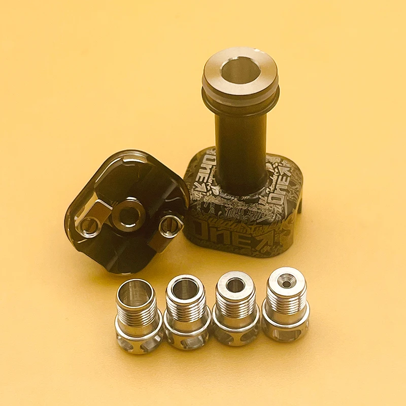 DSX ทนทาน One OneUP อัพเกรด RBA ชุดถัง 316ss สําหรับ DOTMod Dotaio V1 / V2 BB / Billet / Boro Mod Air Pins1/2/2.5/3.0/4.0 มม.