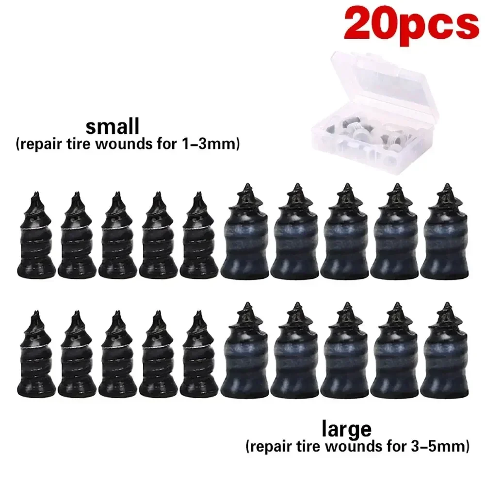 10/70PCS Tire Repair Rubber Nail Auto Motorcycle Vacuum Self-Service Tyre Puncture Repair Screws Fast Tool for Car Truck Tractor