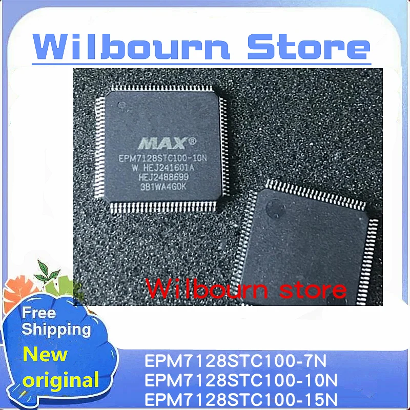 Il trasporto libero 10 PZ/LOTTO EPM7128STC100-7N EPM7128STC100-10N EPM7128STC100-15N EPM7128STC100 TQFP100 Nuovo originale In magazzino