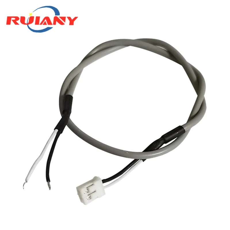 Cabo de Extensão de Sinal Anti-Interference PH2.0 mm, Cabo Audio Shielding, Cabo de Conexão Terminal, Single-Ended, 2P, 30cm