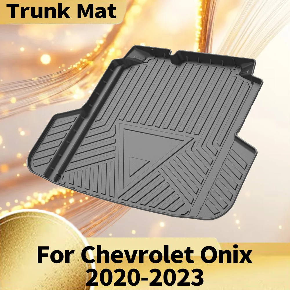 

For Chevrolet Onix 2020-2023 Cargo Liner All-Weather TPE Non-slip Trunk Mats Waterproof Boot Tray Trunk Carpet