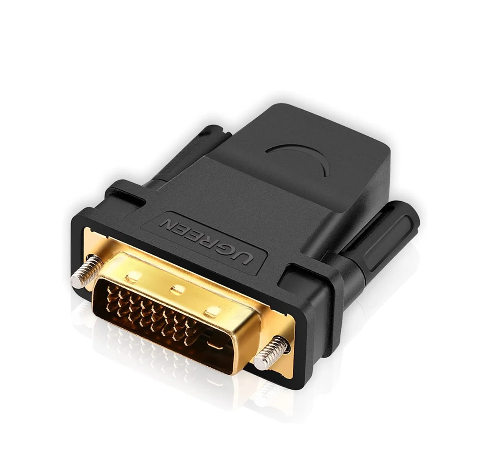 UGREEN DVI to HD-MI Adapter Bi-Directional DVI Male to HD-MI Female Converter DVI-D 24+1Male to HD-MI Female High Speed Adapter