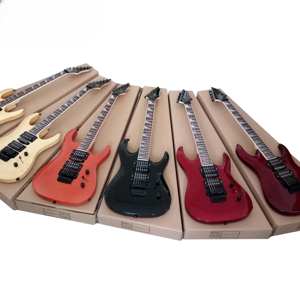 

Wholesale China Supplier Electric Guitar and Bass Series, FG01-2 Custom Logo Cheap Electric Guitars