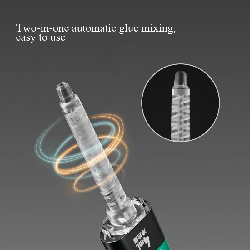 4/25 مللي راتنجات الايبوكسي غراء قوي عملي البلاستيك الخشب قوي التجفيف السريع متعدد الوظائف مريحة إصلاح الغراء سوبر السائل