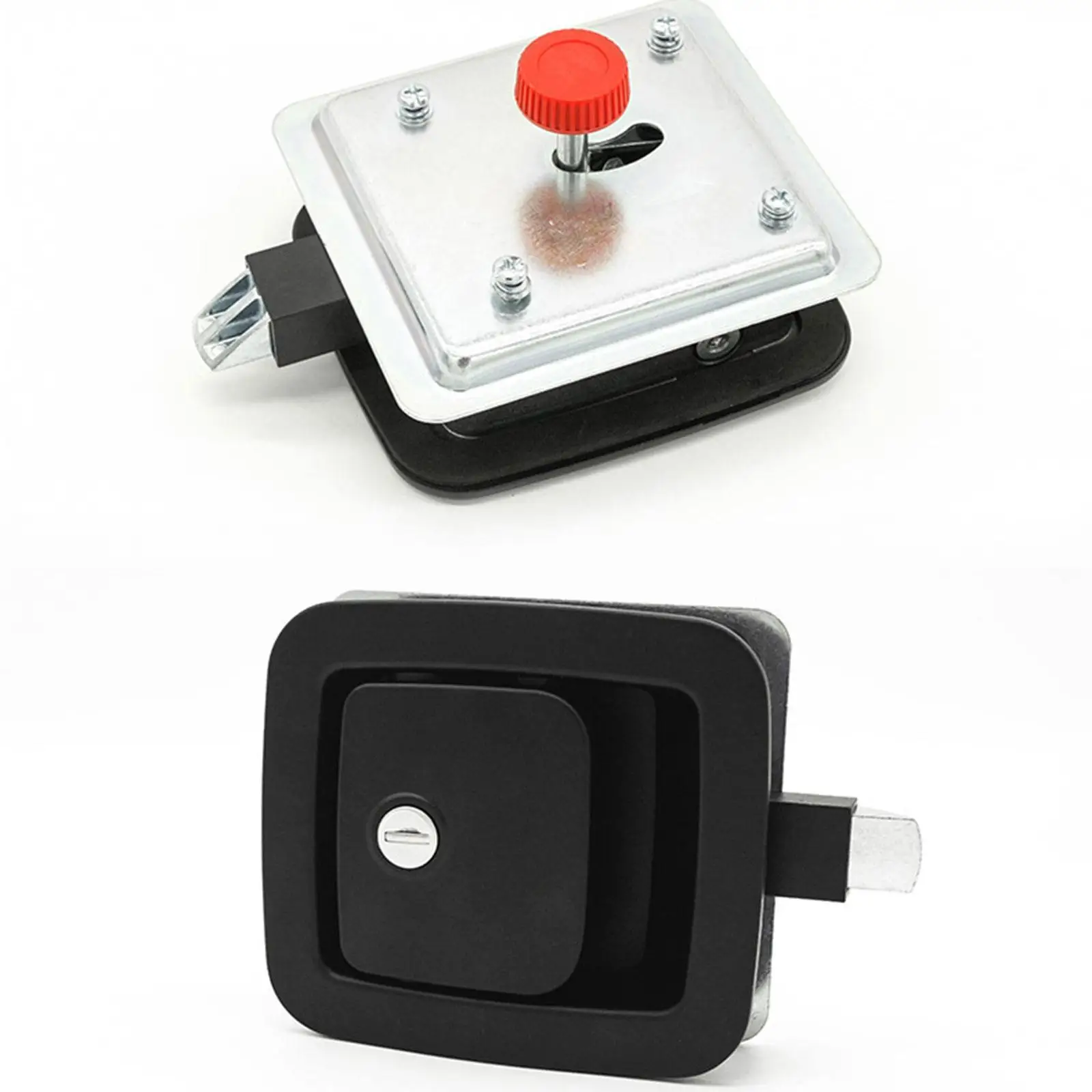 

RV Paddle Entry Door Lock Latch Caravan Cargo Haulers Camper Handle Knob