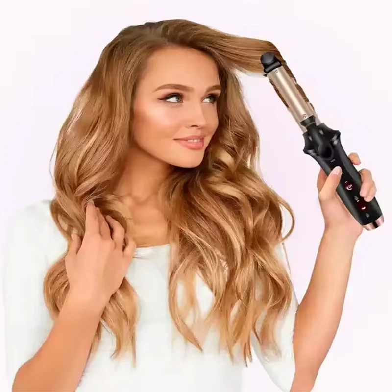 

Электрическая высокоскоростная керамическая машина для завивки волос с регулируемыми настройками нагрева, 360 градусов