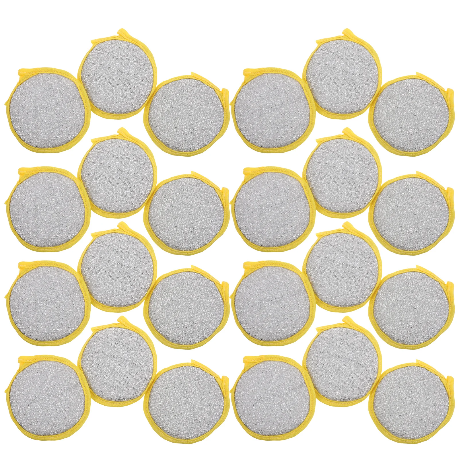

30Pcs Reusable Kitchen Sponge Scrubber Dual Layer Design for Heavy Duty Cleaning Supplies Fast Water Absorption Ideal for Dishes