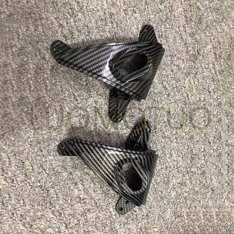 

Carbon fiber paint Side Turn Signal Mount Fairing Fit For Kawasaki Ninja ZX6R 636 2005-06