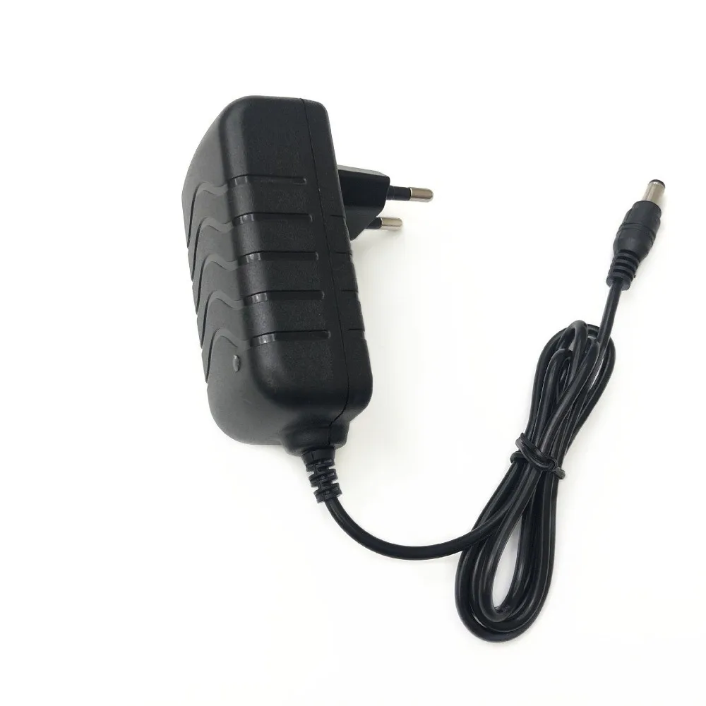 24V 2A Nail Lamp Power Adapter Regulated Output Black AC DC Adapter Interchangeable Plug UV LED Lamp Adapter
