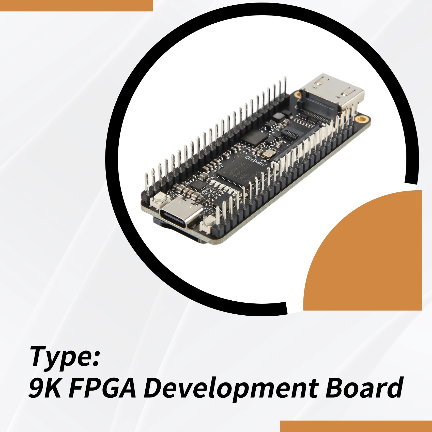 DT51 Tang for Nano 9K FPGA Development Board, GOWIN GW1NR-9 RISC-V Kit, Lattice Semi FPGA Board for Learning