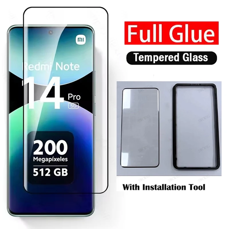 واقي شاشة ذو غراء كامل لهاتف Honor 400 200 Pro 90 60 70 Honor Magic VS 2 3 7 5 6 Pro من الزجاج المقسى مع أداة تثبيت تلقائي