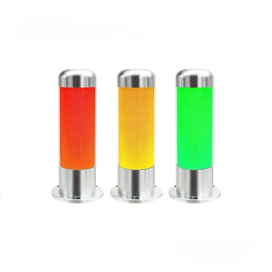 Three Colors In 1 layer Aluminum Shell Multi-layer CNC Machine Tool Warning Fault Indicator Light  Sound Safety Led Warning Lamp